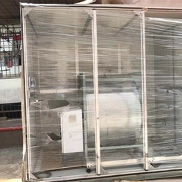 Lifting shifting of Evaporative cooling unit at Bawaskar Agro Maanjri site