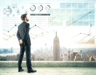 Image of a financial growth concept