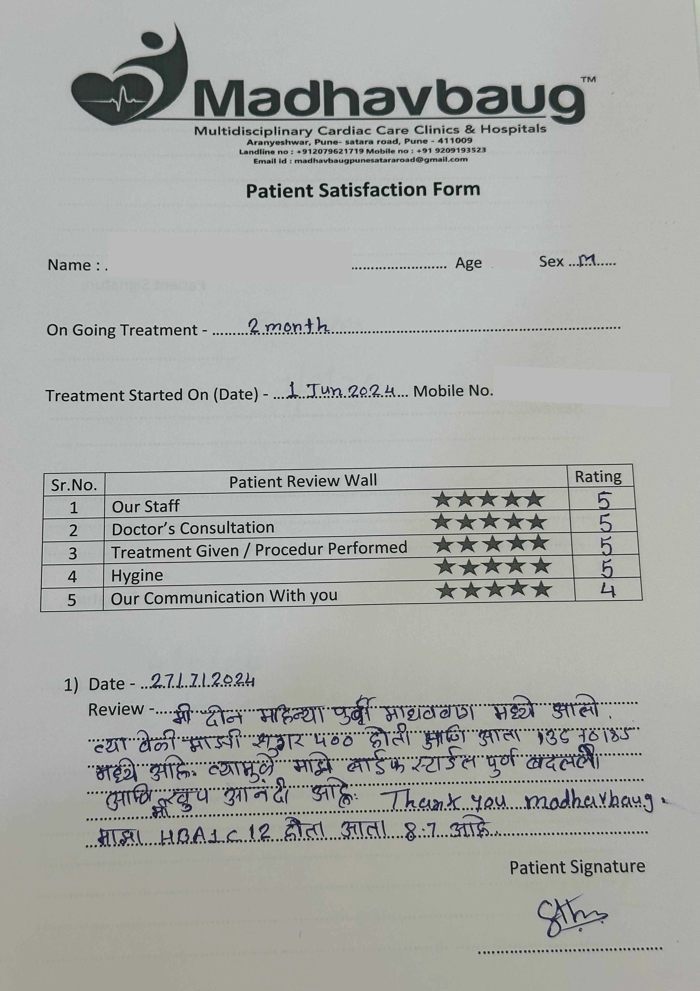 written testimonials images