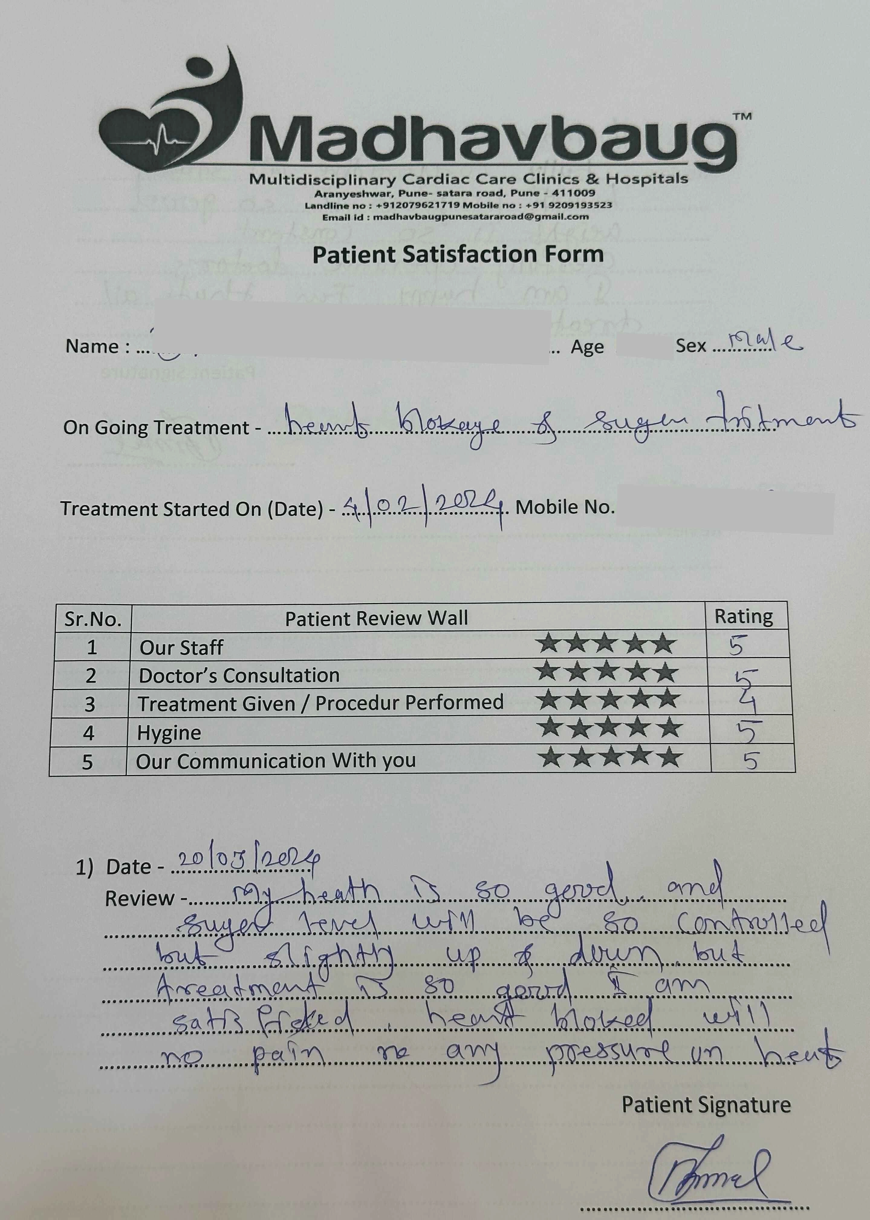 written testimonials images