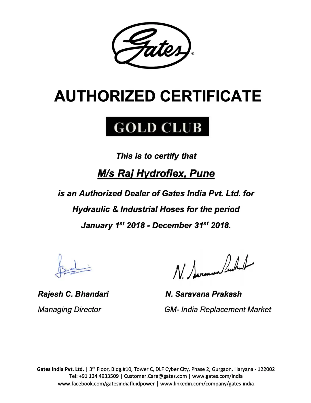 Certificate image