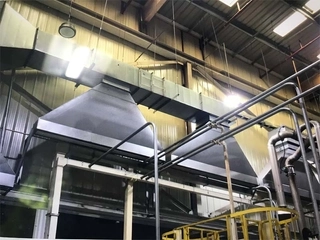 Fresh Air system with air curtain at AAM