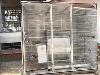 Lifting shifting of Evaporative cooling unit at Bawaskar Agro Maanjri site